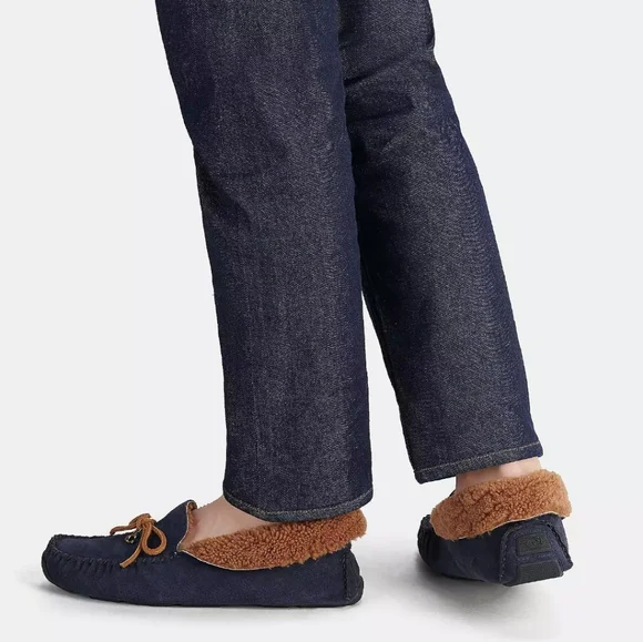 NWB Coach Mens Suede Drivers; 9.5 Coach Men main image 4